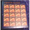 Image 1 : Mint Sheet "Amber Alert Saves Missing..
