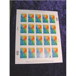 Mint Sheet U.S. "Breast Cancer" Stamps