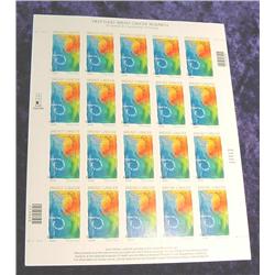 Mint Sheet U.S. "Breast Cancer" Stamps