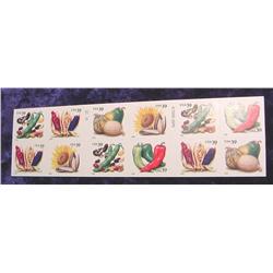 Mint Sheet U.S. "Crops of the Americas"