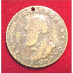 1872 U.S. Grant for President Medal