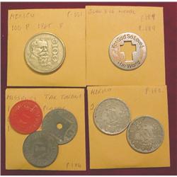 (3) Missouri Tax Tokens; John 3:16 Medal