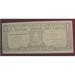 1952 "South Carolina" Eisenhower Dollar