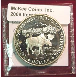 1885-1985 Canada "National Parks Moose"
