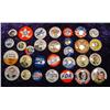 Image 1 : Full Set of 29 Shell Oil Political Buttons