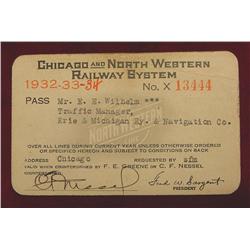 1932-34 Chicago & North Western RR.