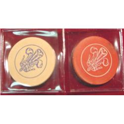 (2) Gaming Tokens. Feathered Crown.