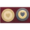 Image 1 : (2) Gaming Tokens. Hearts.