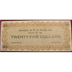 1930's Depression Script. Lewiston Mt.