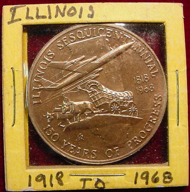 18181968 Illinois Sesquicentennial.