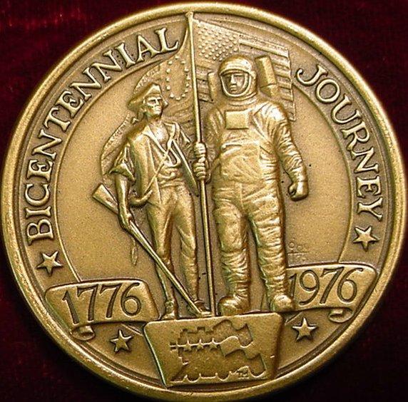 1776-1976 American Freedom Train Medal