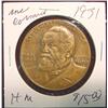 Image 1 : 1931 Cyrus McCormick Bronze Medal.