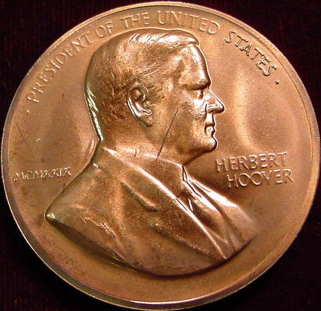 1929 Herbert Hoover Inaugural U.S. Mint