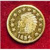 Image 1 : 1854 California Gold "1/2" Token. Not a  