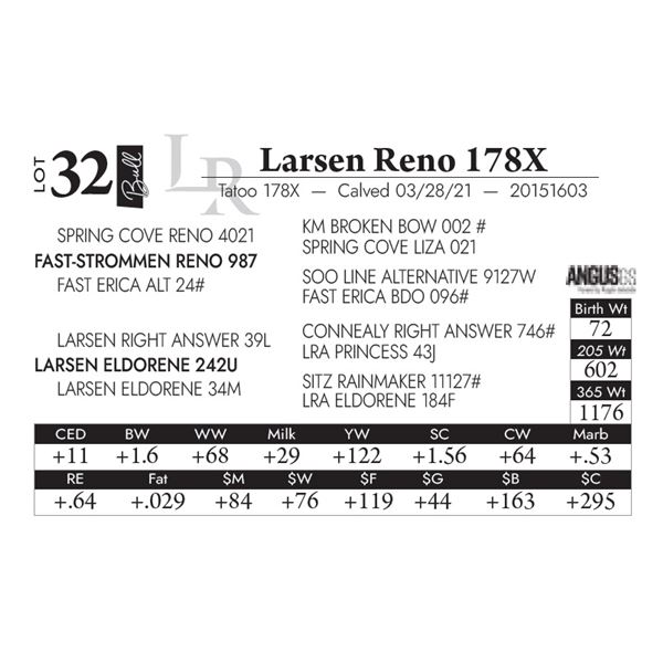 Larsen Reno 178X