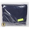 Image 1 : MICROFIBER QUEEN SIZED DUVET COVER NAVY