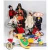 Image 1 : BOX OF ASSORTED ETHNIC THEMED DOLLS
