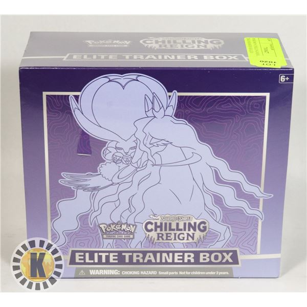 POKEMON CHILLING REIGN ELITE TRAINER BOX SEALED