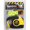 Image 1 : NEW SNAPGATE CARABINER TAPE MEASURE