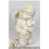 Image 1 : GARDEN STATUE ANGEL AND DOG