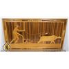 Image 1 : WOODEN ART PIECE PICTURE