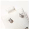 Image 2 : BZ844-62 14K  DIAMOND (0.34CT,I1-3,F-G) EARRINGS