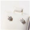 Image 3 : BZ844-62 14K  DIAMOND (0.34CT,I1-3,F-G) EARRINGS