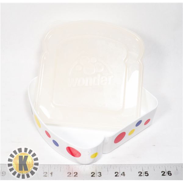 VINTAGE WONDER BREAD SANDWICH CONTAINER