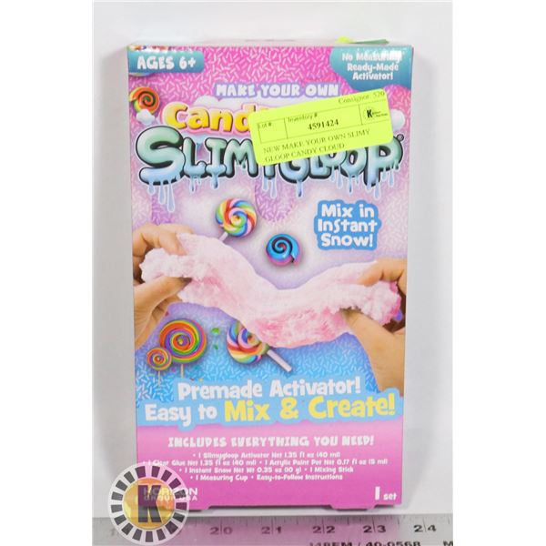 NEW MAKE YOUR OWN SLIMY GLOOP CANDY CLOUD