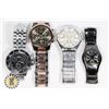 Image 1 : 5 ASSORTED MENS WATCHES