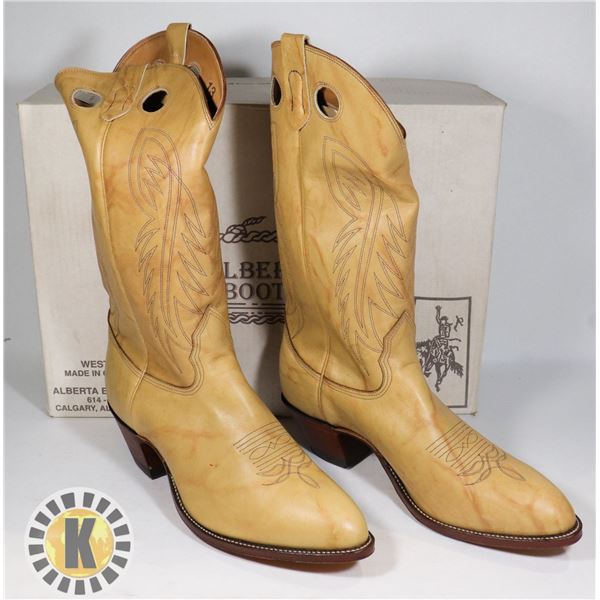 NEW MADE IN ALBERTA COWBOY BOOTS