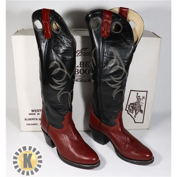 NEW MADE IN ALBERTA COWBOY BOOTS