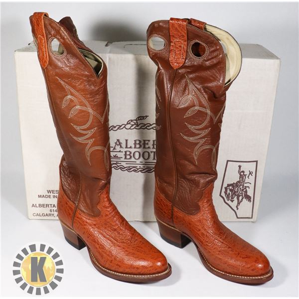 NEW MADE IN ALBERTA COWBOY BOOTS