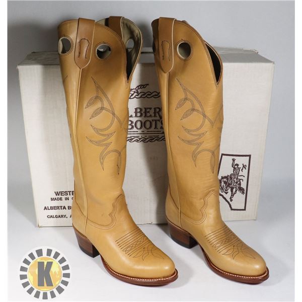 NEW MADE IN ALBERTA COWBOY BOOTS