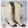 Image 1 : NEW MADE IN CALGARY COWBOY BOOTS SIZE 6 AA