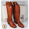 NEW MADE IN CALGARY COWBOY BOOTS SIZE 4.5 B