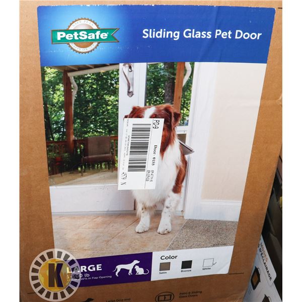 PET SAFE SLIDING GLASS PET DOOR