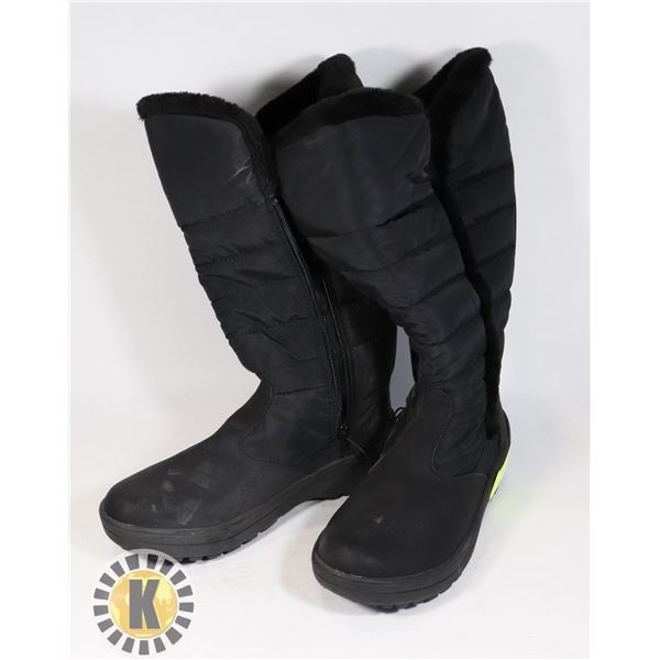 WOMEN BLACK WINTER BOOT SIZE 8