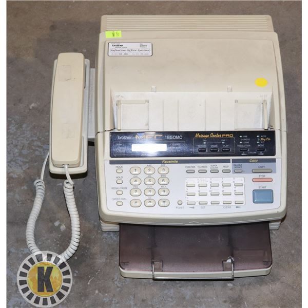 BROTHER MESSAGE CENTER PRO MODEL 1850MC