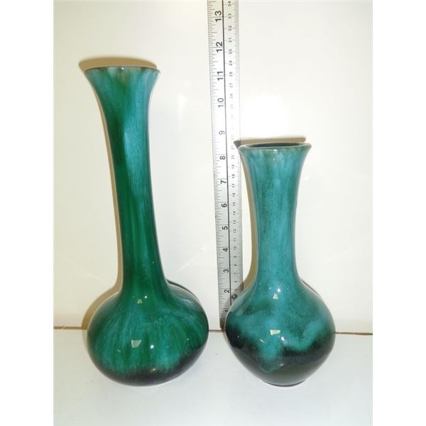 2 Blue Mountain Pottery Vases