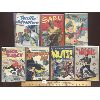 Image 1 : LOT OF 7 - GOLDEN AGE COMIC BOOKS - INCL MARINES #1 AND NUTS #1