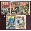 LOT OF 5 - MARVEL COMIC BOOKS - INCL CHAMBERS OF DARKNESS, OUTLAW KID