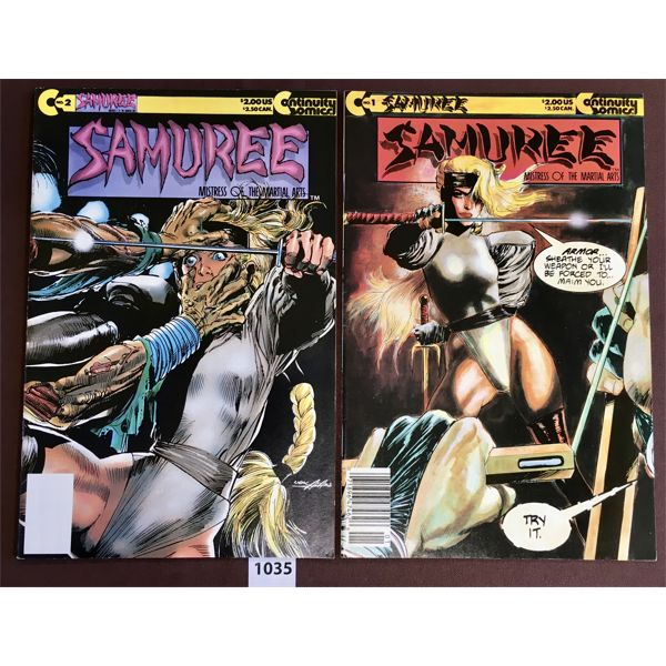 LOT OF 2 - SAMUREE MISTRESS OF MARTIAL ARTS 