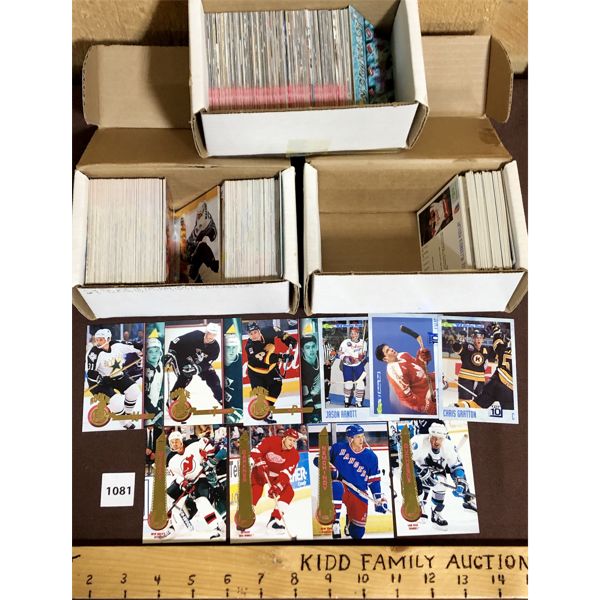 JOB LOT - ASSORTED EARLY 1990's HOCKEY CARDS 