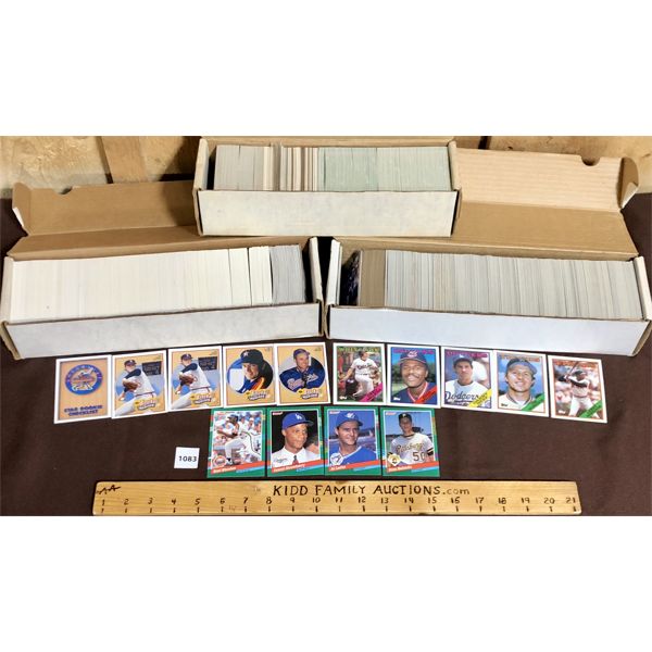 JOB LOT - LARGE QTY MISC BASEBALL CARDS - EARLY 1990's