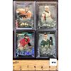 Image 1 : LOT OF 4 - 2017-18 UD BLACK LUSTROUS ROOKIES AUTOS