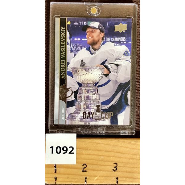 2020-21 UPPER DECK SERIES 1 DAY WITH THE CUP - ANDREI VASILEVSKY