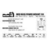 Image 1 : MED ROCK POWER WEIGHT 110