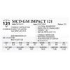 Image 1 : MCD GM IMPACT 121