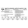 Image 1 : MCD GM BLACK EAGLE 126